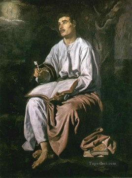 Diego Velazquez Painting - John at Patmos portrait Diego Velazquez